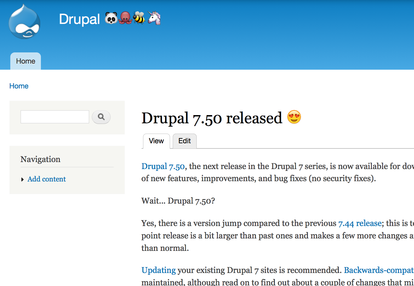 Drupal 7 の4バイトUTF-8の参考イメージ