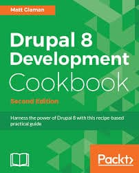 書籍 Drupal 8 Development Cookbook の表紙