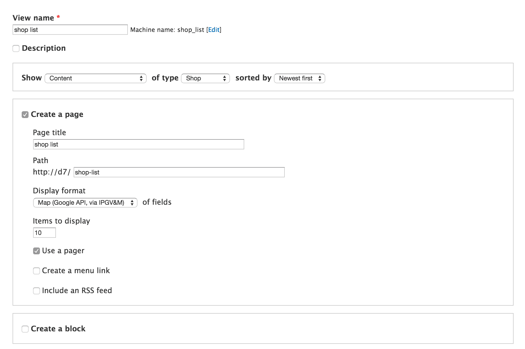 Drupal と Google Maps で地図アプリを作る方法 07
