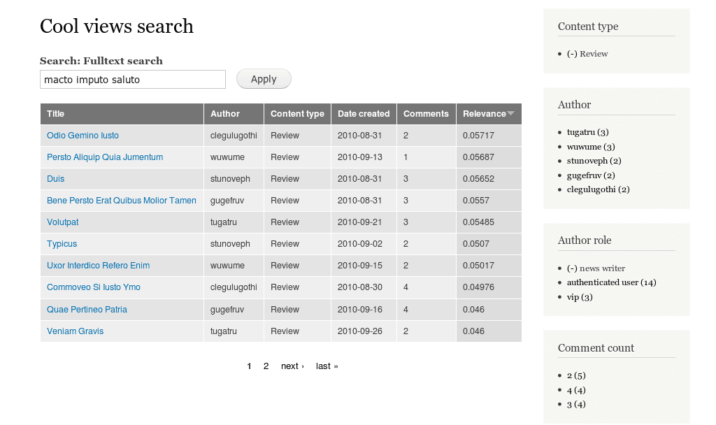 Search API